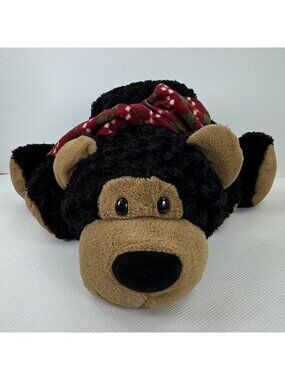 Dan Dee Floppy Black Bear Plush 26" Ultimate Couch Potato Companion Holiday